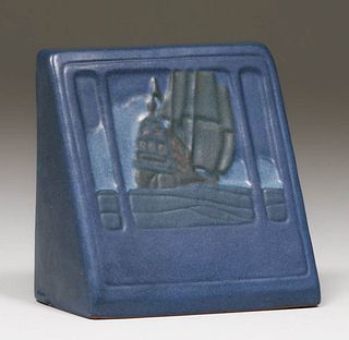 Marblehead Pottery Single Bookend c1910
