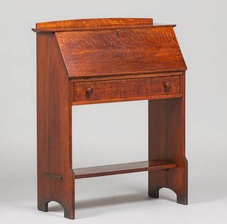 L&JG Stickley Small Dropfront Desk c1905-1907