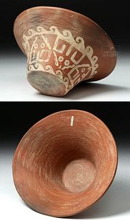 Moche Bichrome Pottery Florero / Flower Pot