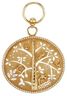 Temple St. Clair 18kt. Tree of Life Pendant