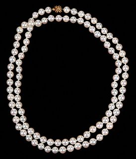 Tiffany & Co. 18kt. Pearl Necklace