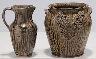 Two Pieces North Carolina Pottery