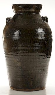 Stoneware Churn Attributed to Burlon