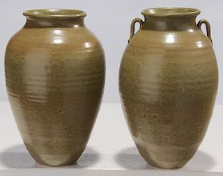 Two Marvin Bailey Vases