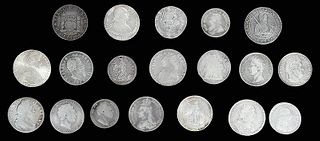 Group of Silver World Crowns