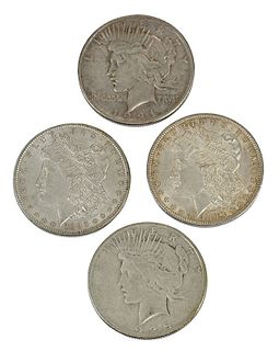 35 Silver U.S. Dollars 
