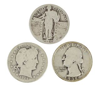 Over 220 Silver U.S. Quarters
