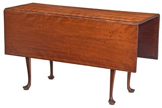 American Queen Anne Cherry Drop Leaf Dining Table