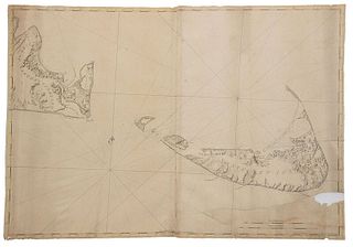 Des Barres - Chart of Nantucket Island, 1776