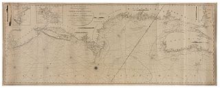 Laurie & Whittle - Map of the North American Coast