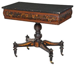 Baltimore Classical Paint Decorated Center Table