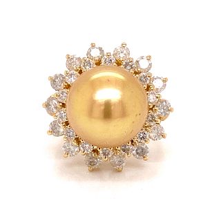 14k Gold South Sea Pearl RingÊ