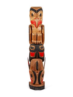 Northwest Coast Totem PoleLot is located and will ship from Denver, Colorado.
78 x 24 x 12 inches