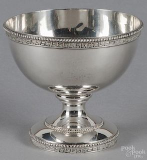 Tiffany & Co. sterling silver footed bowl, 5 1/4'' h., 6'' dia., 14.3 ozt.