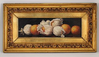 McCloskey, Signed Still Life Painting of Oranges