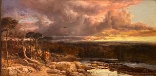 James Webb Oil, Thunder Clouds, 1858