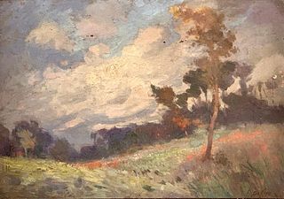 Charles Francis DeKlyn Oil, Summer Landscape