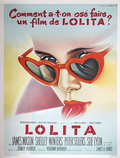 1962 French Lolita Movie Poster by Roger Soubie  (1898-1984)