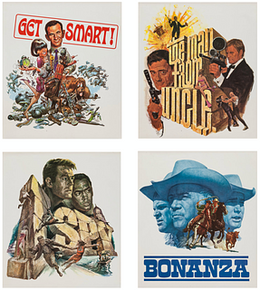 Set of Four NBC Promotional Show Posters, ca. 1966