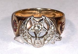 Vintage Masonic Ring