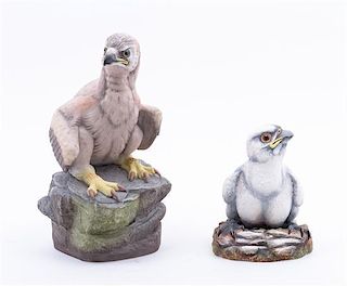 Two Boehm Bisque Ornithological Figures Height of taller 9 1/2 inches.