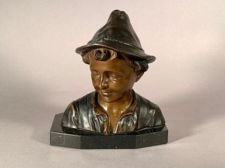 Julius Paul Schmidt-Felling, Bronze Head of a Young Boy