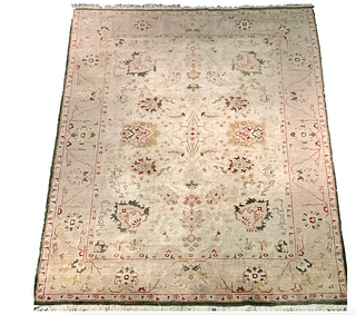Large Oushak Style Carpet