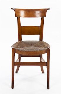 * An American Cherry Side Chair Height 33 inches.