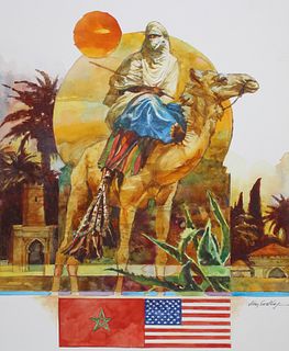 John Swatsley (B. 1937) "Scenes of Morocco"