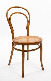 A Thonet Bentwood Side Chair Height 35 1/2 inches.