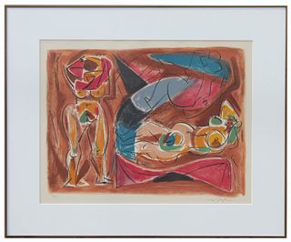 Andre Masson (1896 - 1987) Pencil Signed Litho