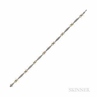 Simon G. 18kt Gold and Diamond Bracelet