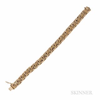 Tiffany & Co. 14kt Gold Braid Bracelet