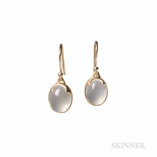 Gabriella Kiss 18kt Gold and Moonstone Earrings