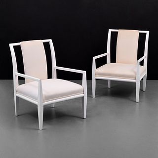 Pair of Arm Chairs Attributed to Tommi Parzinger