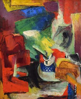 Beulah Stevenson Abstract Painting