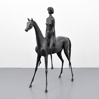 Large David Wynne Bronze Horse Sculpture