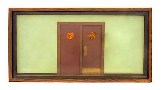 * Bruce Monteith, (American, 20th century), Kitchen Doors Construction