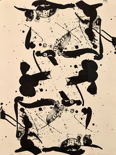 Sam Francis "Up and Down" Lithograph, Signed Edition