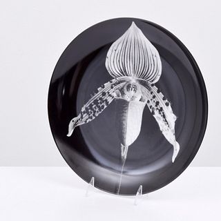 Robert Mapplethorpe (after) Porcelain "Orchid" Plate