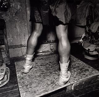 Larry Fink Gelatin Silver Print, Signed Edition, Boxing Series