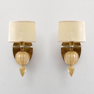 Pair of Barbara Barry Sconces