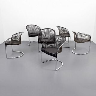 Matteo Grassi "Arete" Dining Chairs, Set of 6