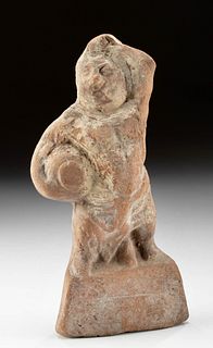 Romano-Egyptian Terracotta Ithyphallic Bes