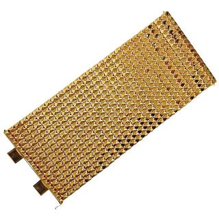 Impressive 18k Gold Extra Wide Bracelet