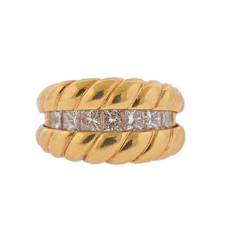 Diamond 18k Gold Ring