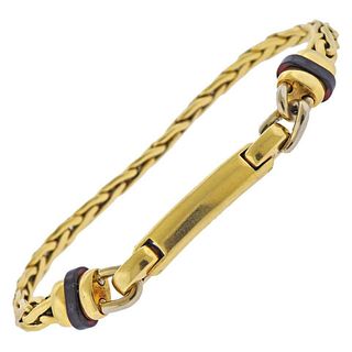 Pomellato Garnet Gold Bracelet