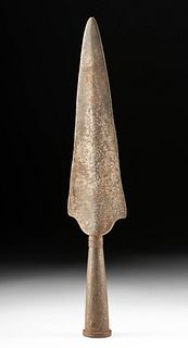 Medieval European Iron Spear Head