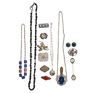 COLLECTION OF 19TH & 20TH CENTURY JEWELRY