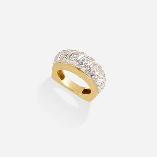 Kutchinsky, Diamond and gold ring